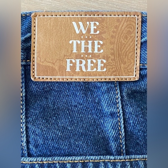Free People Crvy Siren Jeans Low Rise Straight Jeans NWT - Picture 6 of 11